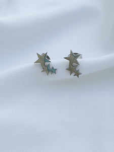 3 STAR EARRINGS